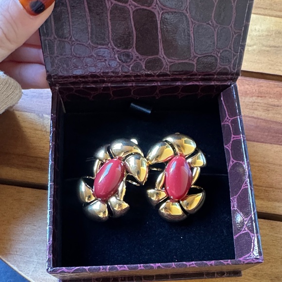 PANTHEON Jewelry - Tiffany- Gold Statement Earrings